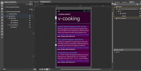 data and collection in windows phone